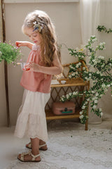 Mio Blouse & Pants Set_  Cream