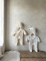 Monbebe Lace Cosy Suits from Newborn size_2Colours
