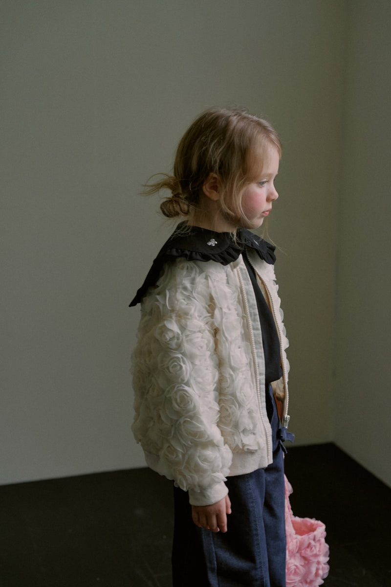 Rose Pop Jacket _Cream