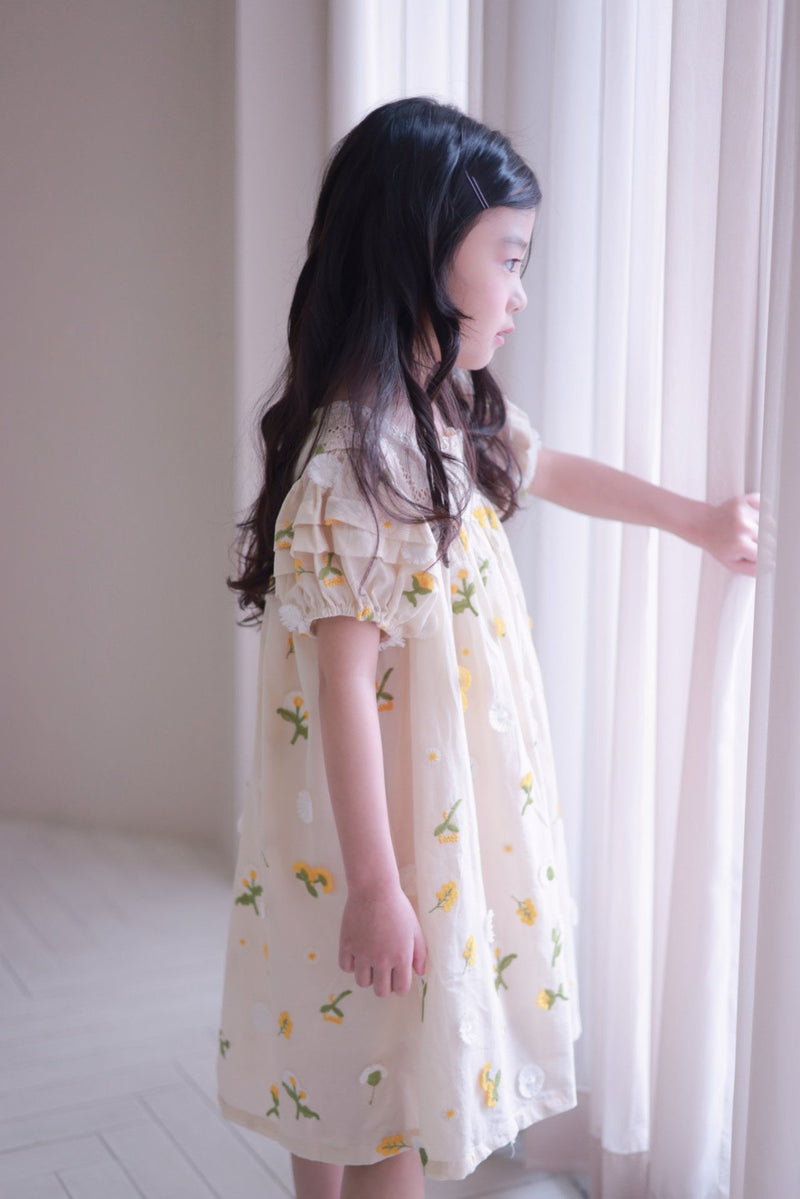 Garden Embroidered Dress