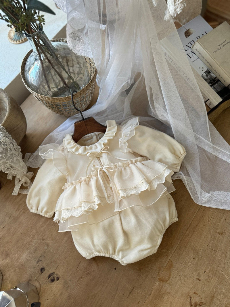 Lace Frill Vest