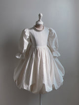 Anna Balloon Dress_ Ivory