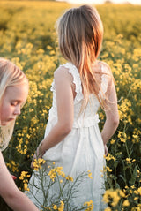 Ette Linen Dress _Ivory