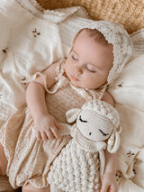 Daisy Meadow Lace Bonnet