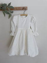 Anna Balloon Dress_ Ivory