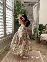 Scarlet Jacquard Dress and Headband Set