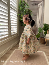 Scarlet Jacquard Dress and Headband Set