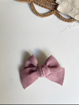 Corduroy Bow Clips