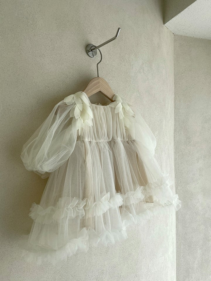 Shoulder Corsage Baby Dress
