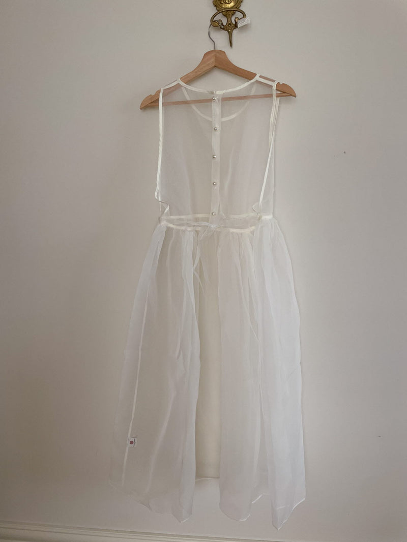 Leo Organza Adult Dress_Cream