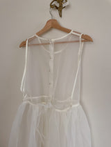 Leo Organza Adult Dress_Cream