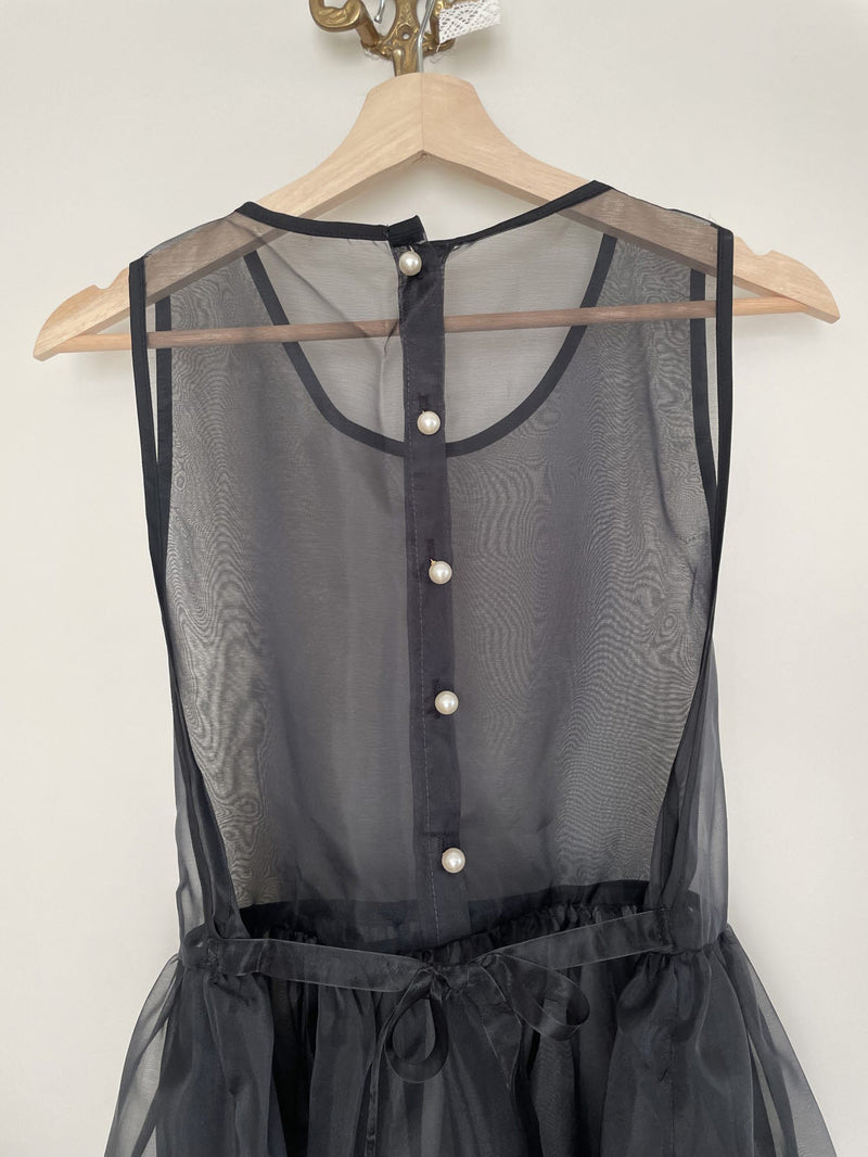 Leo Organza Adult Dress_Black