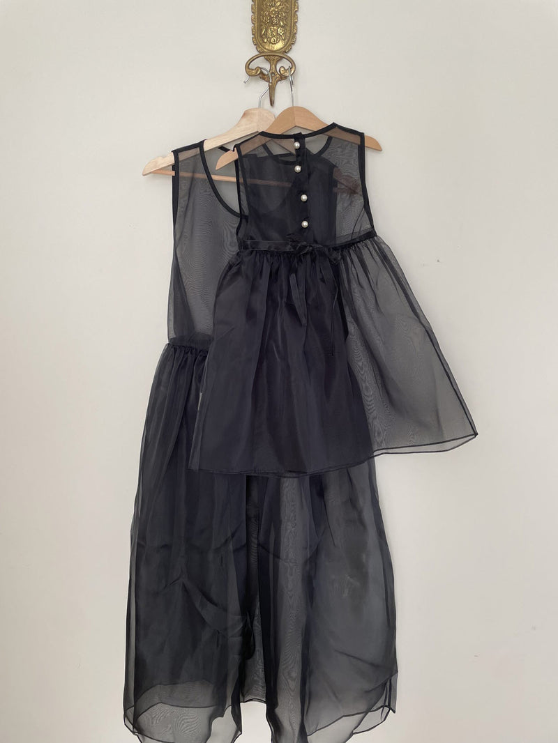 Leo Organza Dress_Black (2-4y)