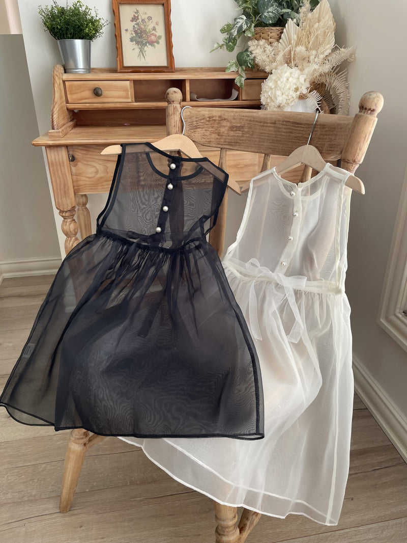 Leo Organza Dress_Black (2-4y)