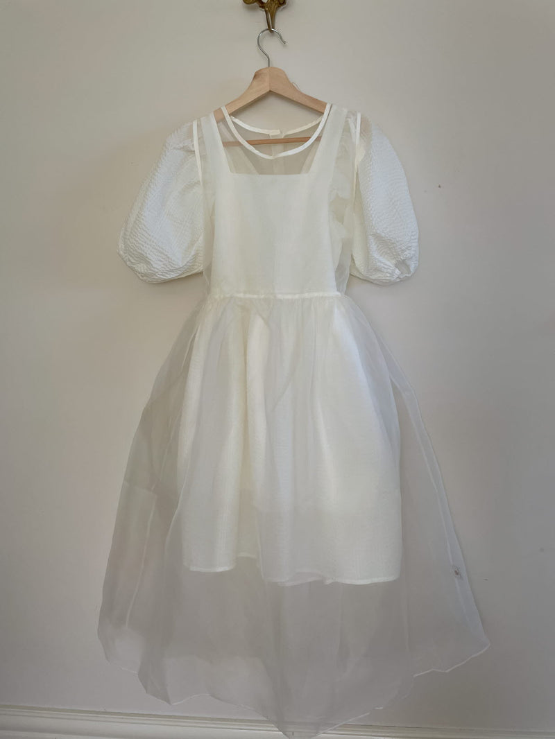 Leo Organza Adult Dress_Cream