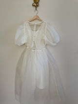 Leo Organza Adult Dress_Cream