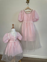 Leo Organza Dress_Cream (2-4y)