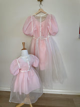 Leo Organza Dress_Cream (2-4y)