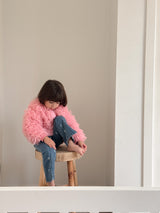 Ribbon Embroidered Boots Cut Pants
