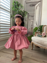 Pepe Mini Balloon Dress_Pink