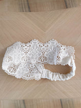 Monbebe Antoinette Cream Lace Headband
