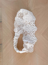 Monbebe Antoinette Cream Lace Headband