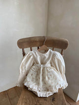 Clair Romper_Cream