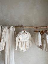 Clair Romper_Cream