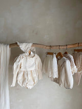 Clair Romper_Cream