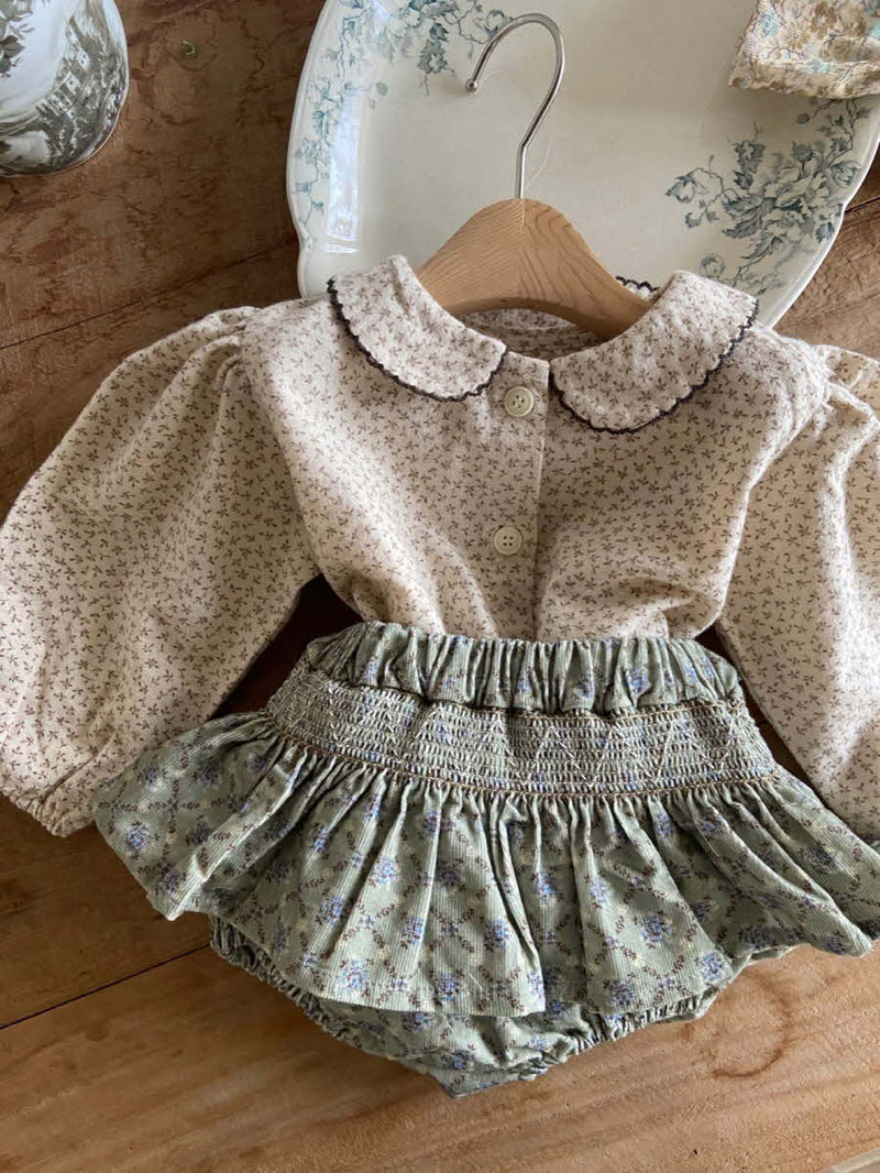 Lemere Baby Blouse _Floral