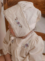 Evelyn Embroidery Bonnet