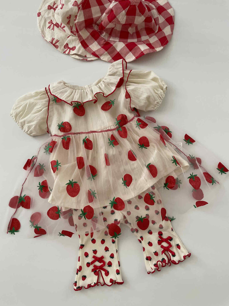 Lace Strawberry Dress