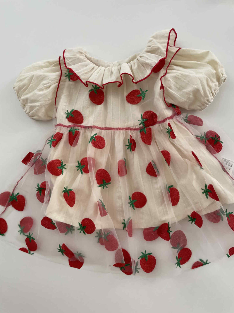 Lace Strawberry Dress
