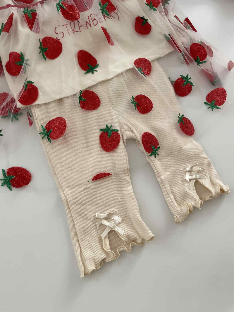 Lace Strawberry Dress