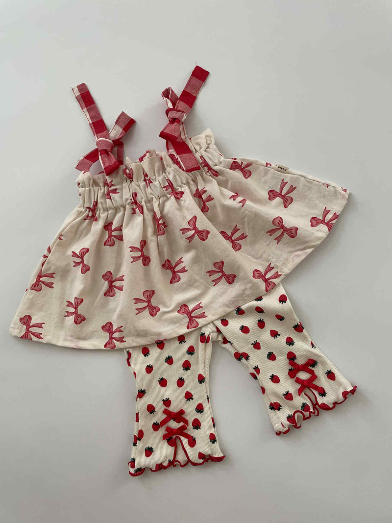 Ribbon Pants_ Strawberry
