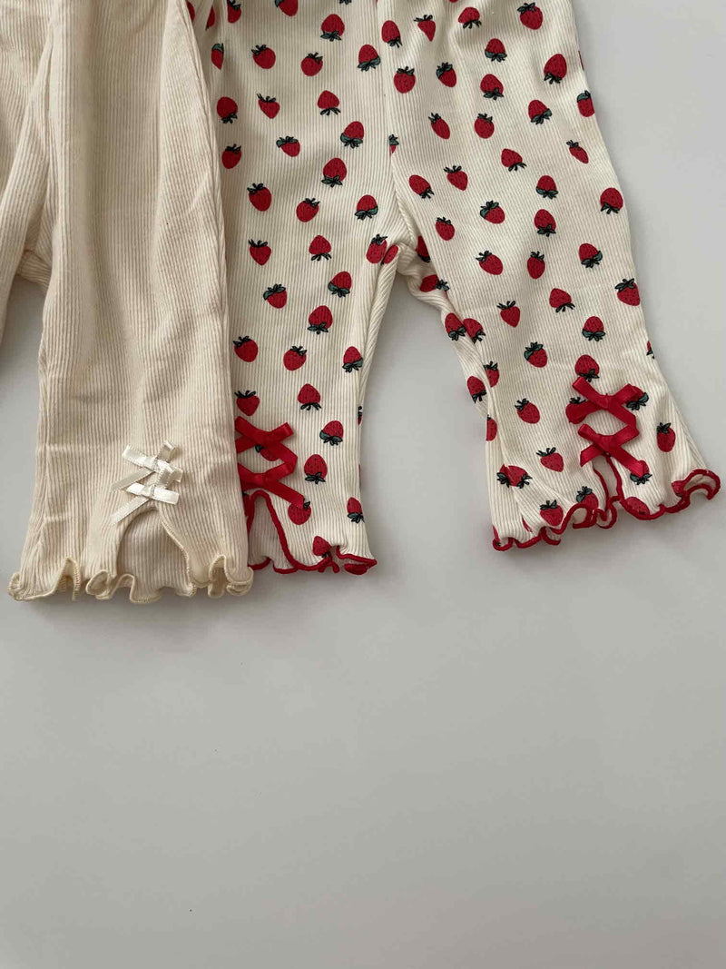 Ribbon Pants_ Strawberry