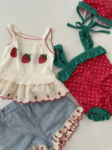 Strawberry Swimsuit Set