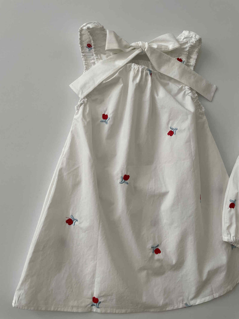 Tulip Embroidery Dress