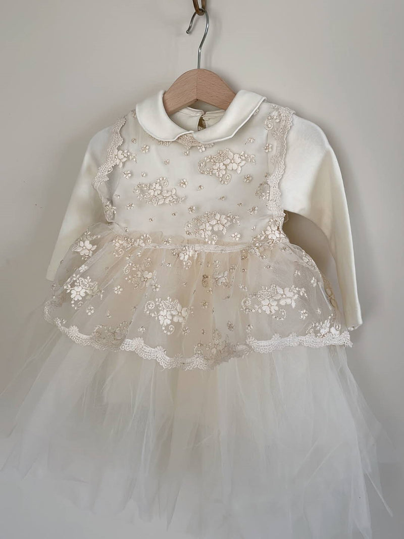 Monbebe Basic Collar Tutu Dress