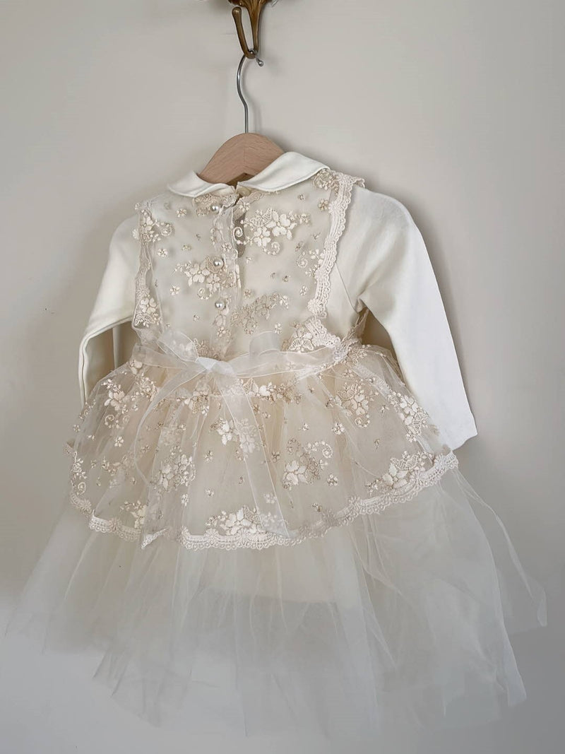 Monbebe Basic Collar Tutu Dress