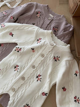 Love Flower Knit Suits_Lavender Pink