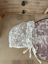 Frill Lace Bonnet _3 Types