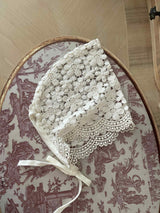 Fairy Bloom Lace Bonnet