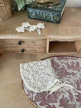 Fairy Bloom Lace Bonnet