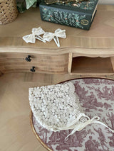 Fairy Bloom Lace Bonnet