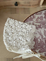 Fairy Bloom Lace Bonnet