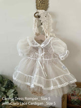 Clara Lace Cardigan_ Pink