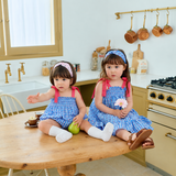 Coco Smocked Dress _Blue