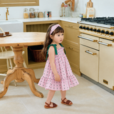 Coco Smocked Dress _Pink