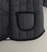 Reversible Quilted Jumper_ Black